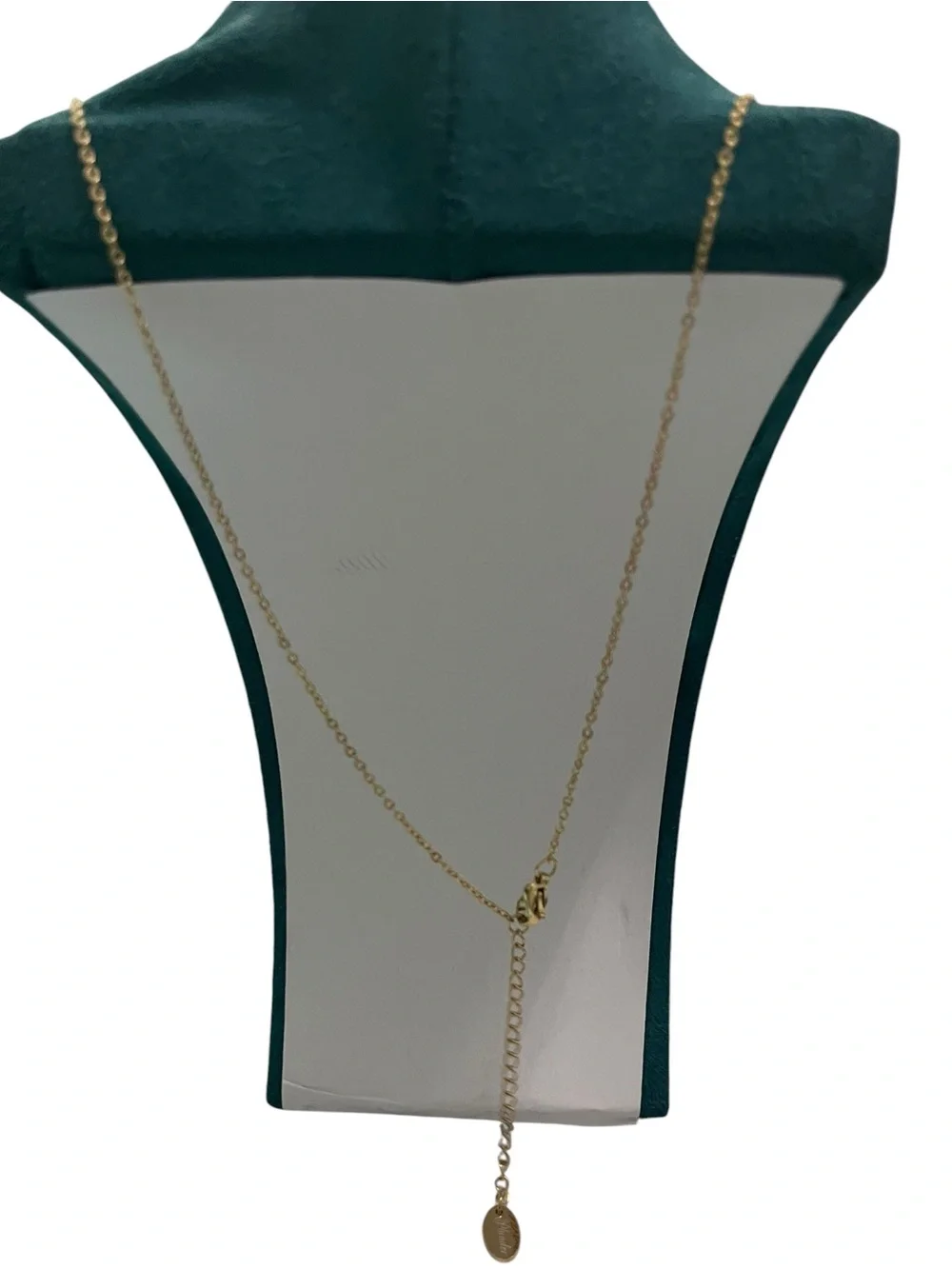 Goldtone Pendant Necklace - 